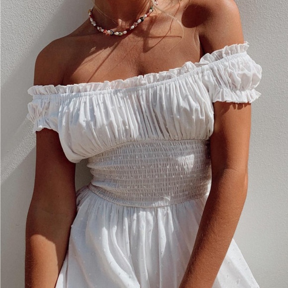 Princess Polly White Romper - Picture 2 of 5